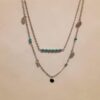 Bohemian Beaded Double Layer Necklace