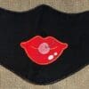 Cherry Lips Flat Face Covering