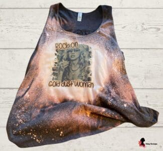 Rock On Gold Dust Woman - Heathered Charcoal