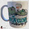 Dragon Smoking 11 oz Mug