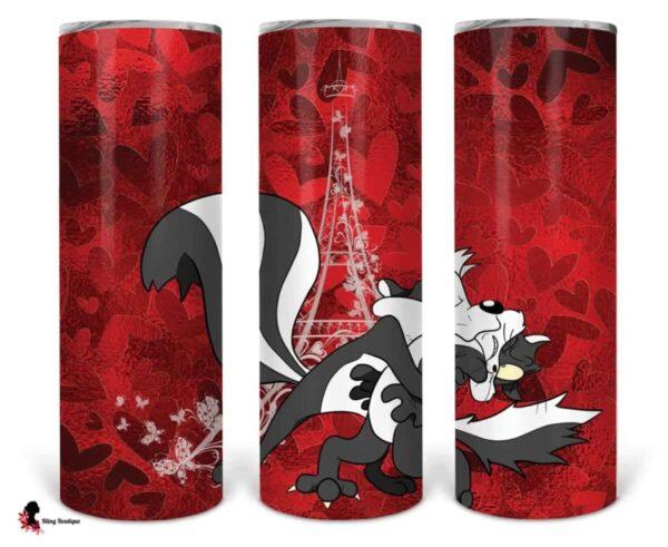 PePe In Love In Paris 20 oz Tumbler