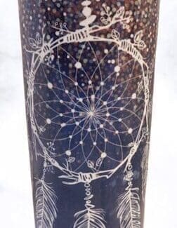 Glow In The Dark Dreamcatcher 20 oz Tumbler