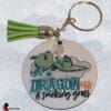 Dragon & Smokin Key Ring