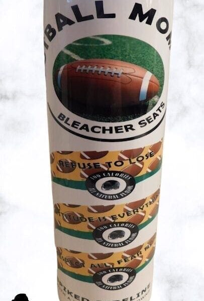 Football Mom 20 oz Tumbler