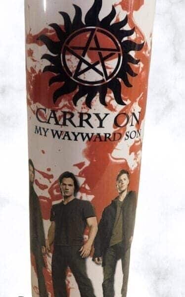 SPN Carry On Themed 20 oz Tumbler