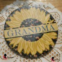 Grandma Sunflower Hot Plate