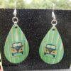 Retro Van Tear Drop Earrings