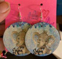 Custom Earrings - Koa