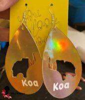 Custom Earrings - Koa