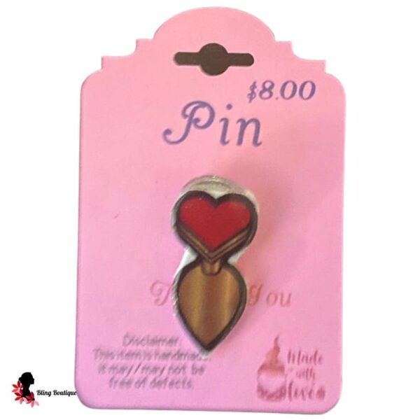 Heart Anal Plug Pin