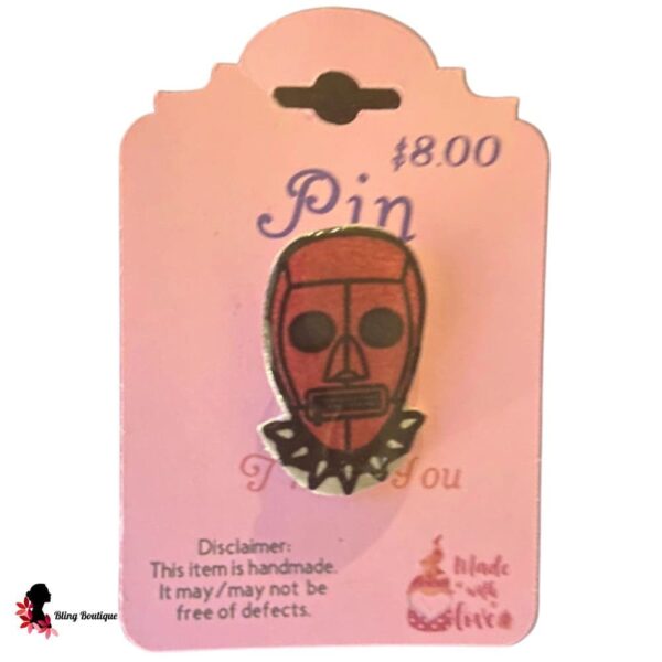 Pink Hood Pin