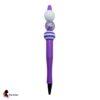 Lilac Beaded Pen