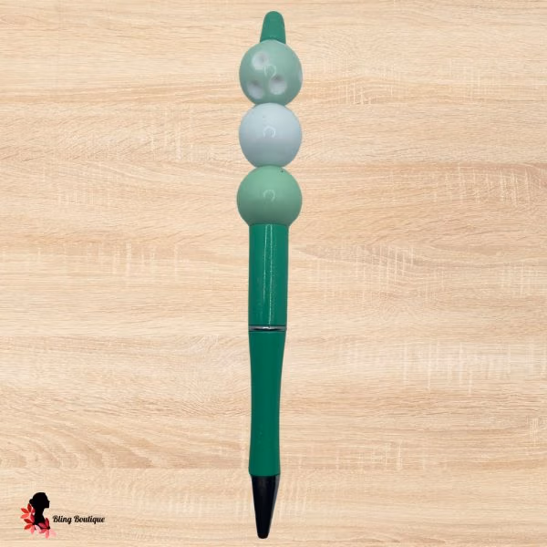 Mint Beaded Pen