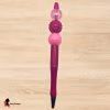 Pink Beaded Pen