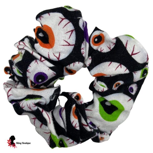 Colorful Eyeballs Scrunchie