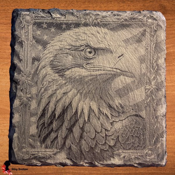 Eagle Slate Coaster