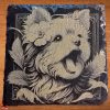 Yorkie Slate Coaster (Square)