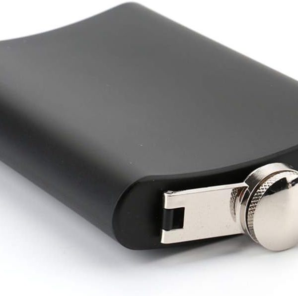 Custom Flask - Silver Top