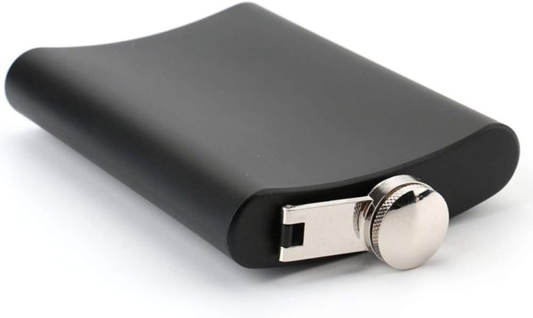 Custom Flask - Silver Top