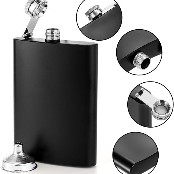 Custom Flask - Silver Top