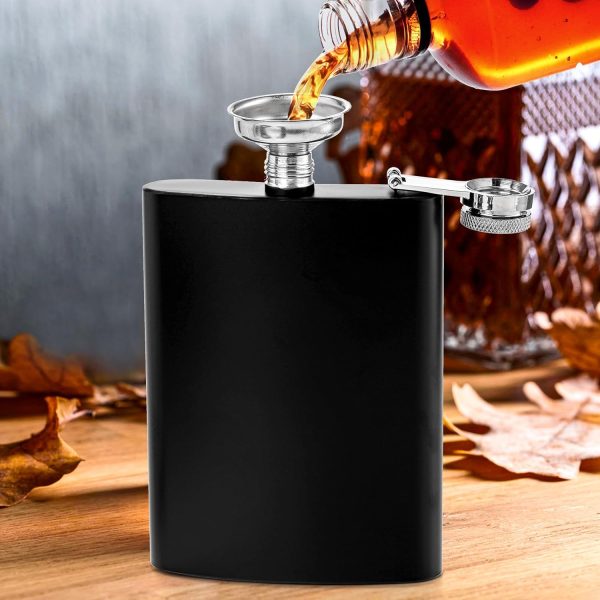 Custom Flask - Silver Top