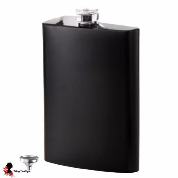 Custom Flask - Silver Top