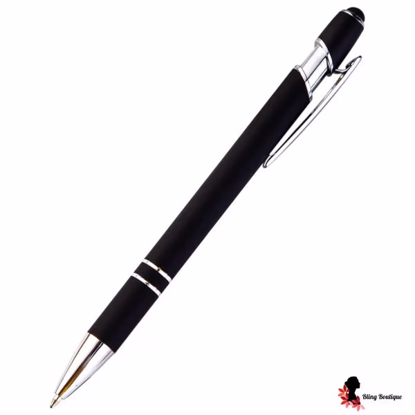 Custom Black Stylus Pen