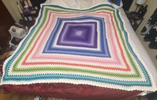 Pretty In Pastels Afghan