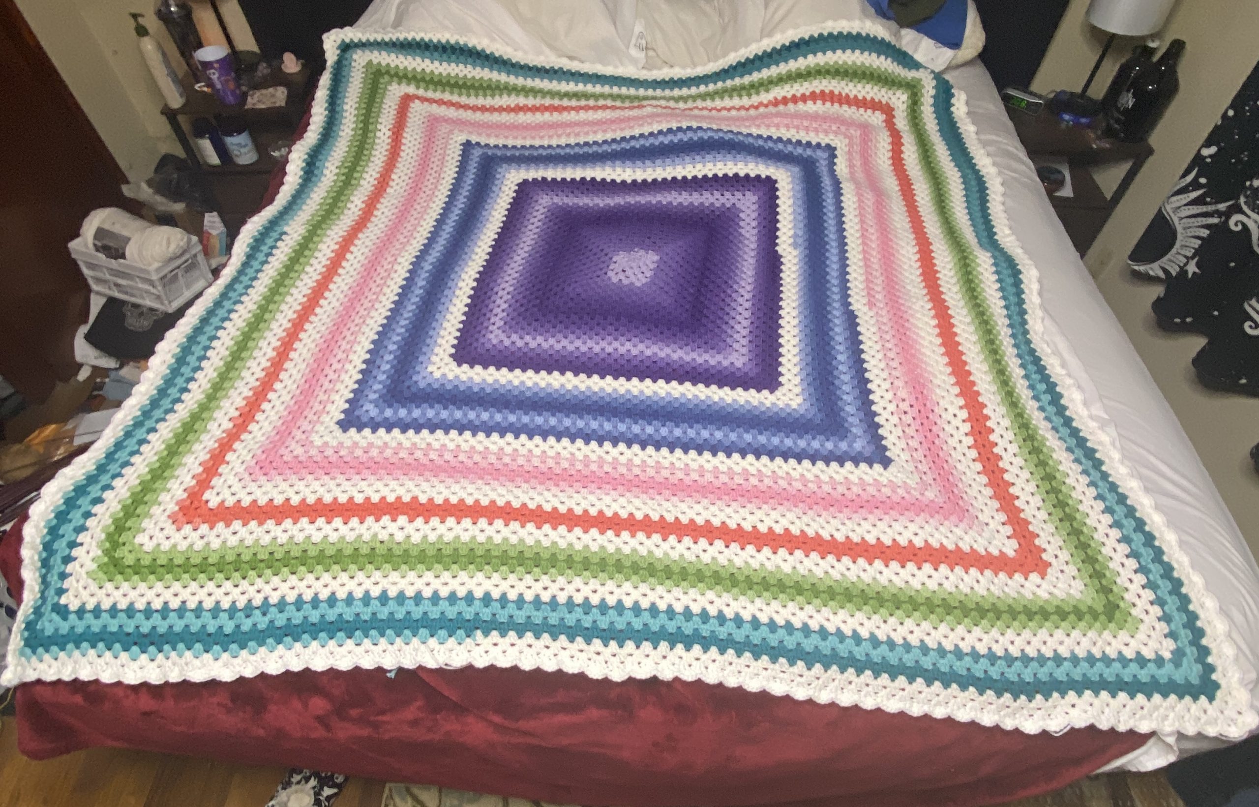 Pretty In Pastels Afghan