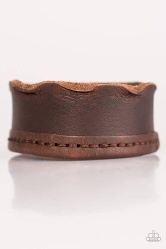 How Riveting Brown Urban Bracelet