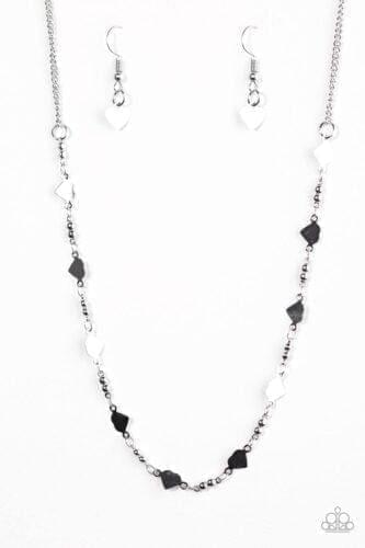 Fierce Hearts Silver Necklace