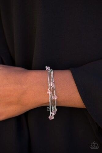 Shine Brightly Pink Bracelet - Image 2