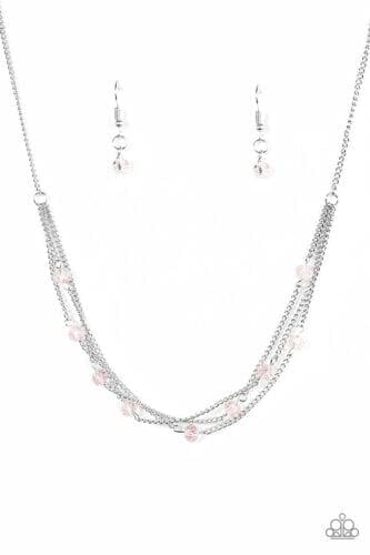 Sparkle Brilliantly Pink Necklace