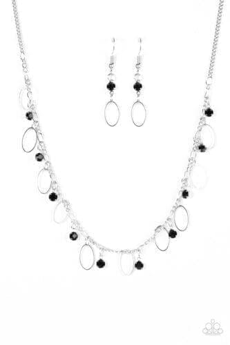 Twinkle At Twilight Black Necklace