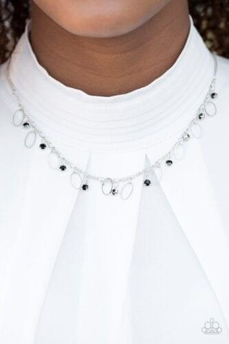 Twinkle At Twilight Black Necklace - Image 2