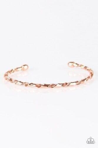 Twisted Fate Copper Bracelet